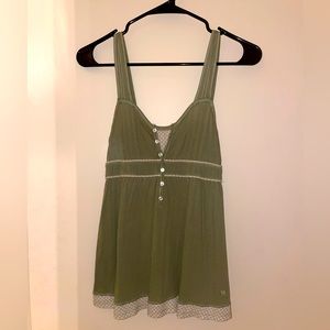 Abercrombie Baby Doll Tank Top Vintage 2007 size S